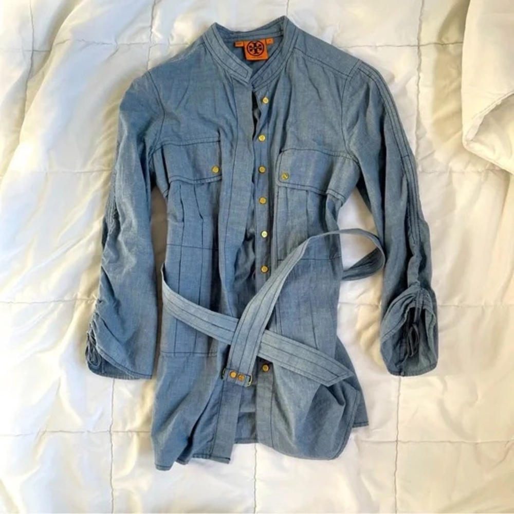 Tory Burch Shirt Dress Size 4